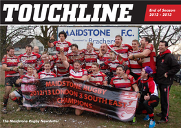 TOUCHLINE End of Season 2012