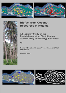 Biofuel from Coconut Resources in Rotuma