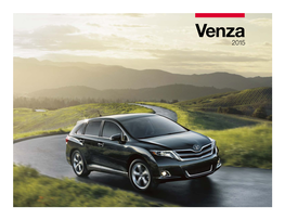 2015 Venza Ebrochure