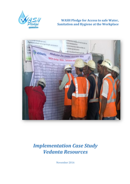 Implementation Case Study Vedanta Resources