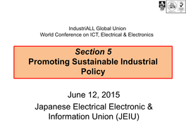 Section 5: Takahiro Nonaka, JEIU, Japan