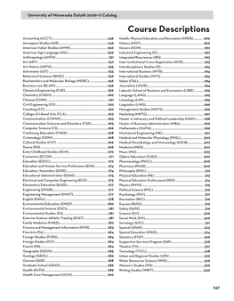 Course Descriptions Accounting (ACCT)