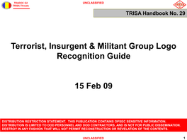 Terrorist, Insurgent & Militant Group Logo Recognition Guide 15 Feb 09