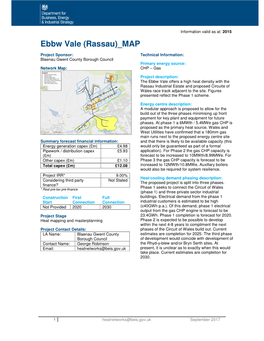 Ebbw Vale (Rassau) MAP