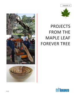 Catalogue of Projects from the Maple Leaf Forever Tree V3.13 24-Aug-15