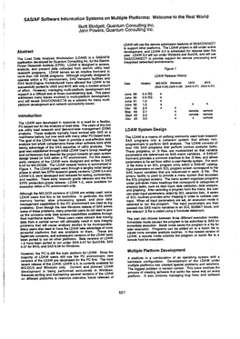 , SASIAF Software Information Systems on Multiple