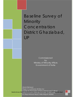 Objectives and Methodology of the Baseline Survey