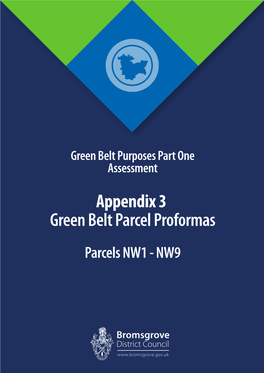 Appendix 3 Green Belt Parcels
