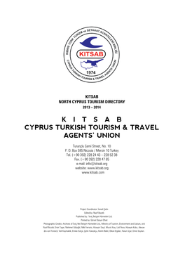 K I T S a B Cyprus Turkish Tourism & Travel Agents