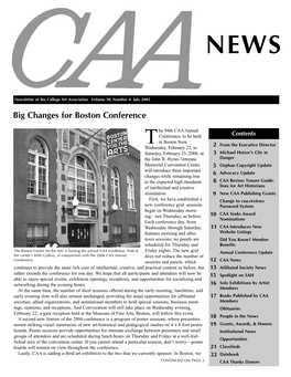 July 2005 CAA News