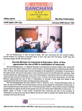 Monthly Publication January 2006