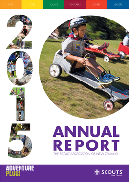 2015 SCOUTS New Zealand Annual Report