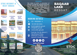 Baqaar Lake Brochure