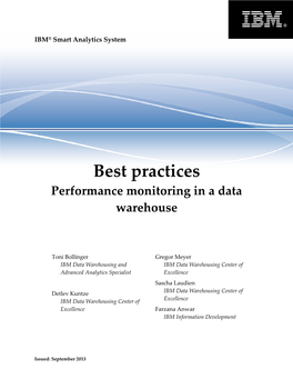 DB2 Best Practices