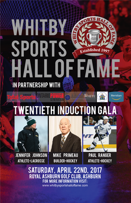 Wshof Booklet 2017