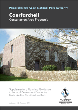 Caerfarchell Proposals Layout 1 18/10/2011 11:28 Page 1