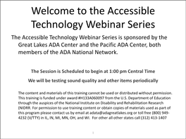 How to Conduct a Workplace Computer Accessibility Assessment