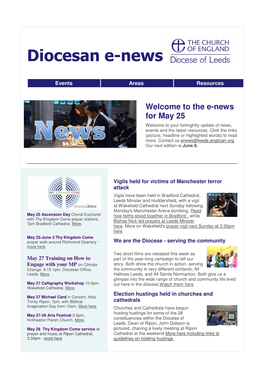 Diocesan E-News