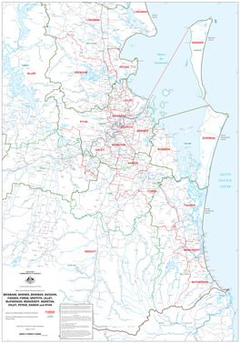 Map of Federal Electoral Divisions Of