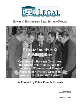 E&E Legal 111D Etc Steyer Et Al Report