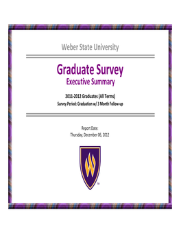 WSU Graduate Survey