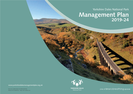 Yorkshire Dales National Park Management Plan 2019-24