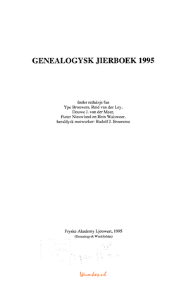 Genealogysk Jierboek 1995