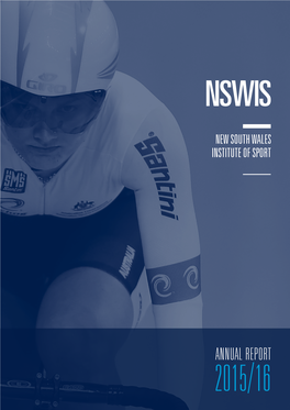 2015-2016 Nswis Annual Report 2015-2016 3