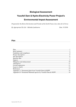 Select a Catchment Management Authority Area and Determine the Natural Resource Management Issues