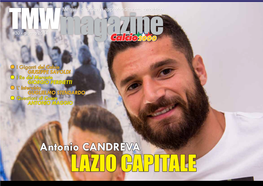 Antonio Candreva Tmwma Azine Gcalcio2ooo 3 in Questo Numero Lazio Capitale