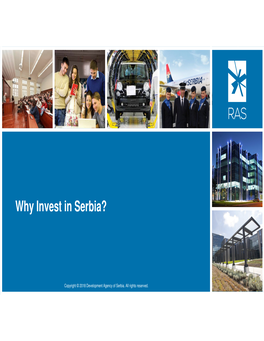 Why Invest in Serbia?