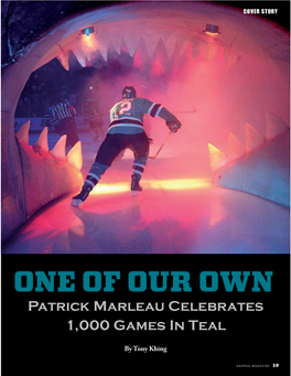 ONE of OUR OWN Patrick Marleau Celebrates 1,000 Games in Teal