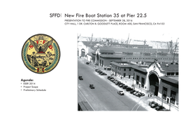 New Fire Boat Station 35 at Pier 22.5 SFFD