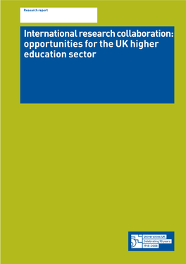 Universities UK Report