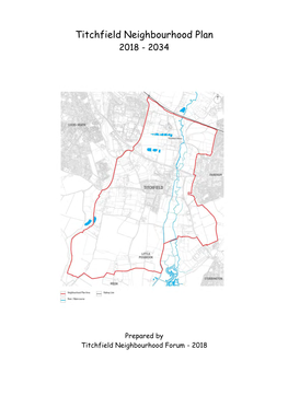 Titchfield Neighbourhood Plan 2018 - 2034