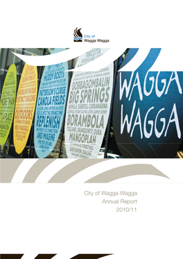 City of Wagga Wagga Annual Report 2010/11 Statement of Commitment to Aboriginal Australians