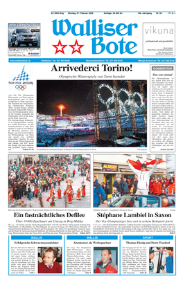 Arrivederci Torino! KOMMENTAR Olympische Winterspiele Von Turin Beendet Das War Einmal Die Olympiaflamme Ist Aus