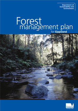 Forest Management Plan for Gippsland