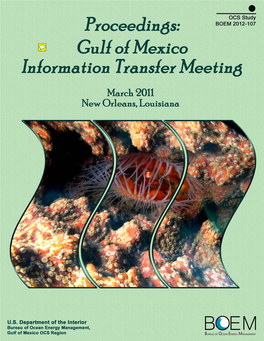 Proceedings: Twenty-Sixth Gulf of Mexico Information Transfer Meeting, March 2011
