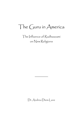 The Guru in America