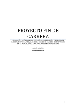 Proyecto Fin De Carrera