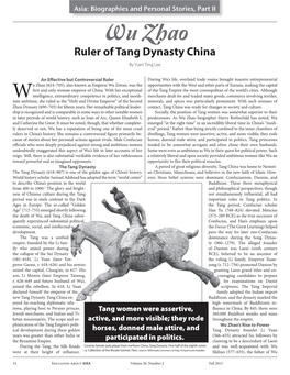 Wu-Zhao-Ruler-Of-Tang-Dynasty-China.Pdf