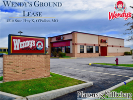 Wendy's Ground Lease