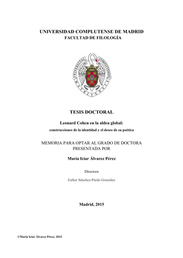 Tesis Doctoral