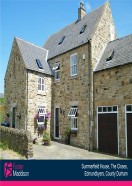 Summerfield House, the Closes, Edmundbyers, County Durham