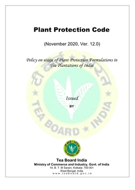 Plant Protection Code