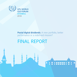 2018 UPU World CEO Forum Final Report
