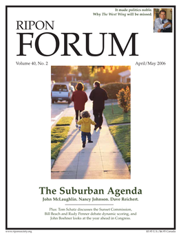 The Suburban Agenda John Mclaughlin