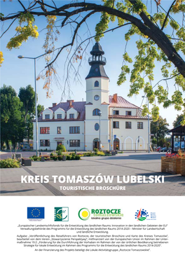 KREIS TOMASZÓW LUBELSKI Touristische Broschüre