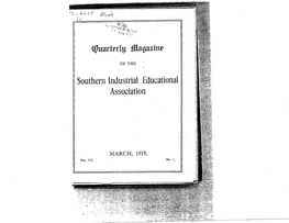 Southern Industrial Educational Association